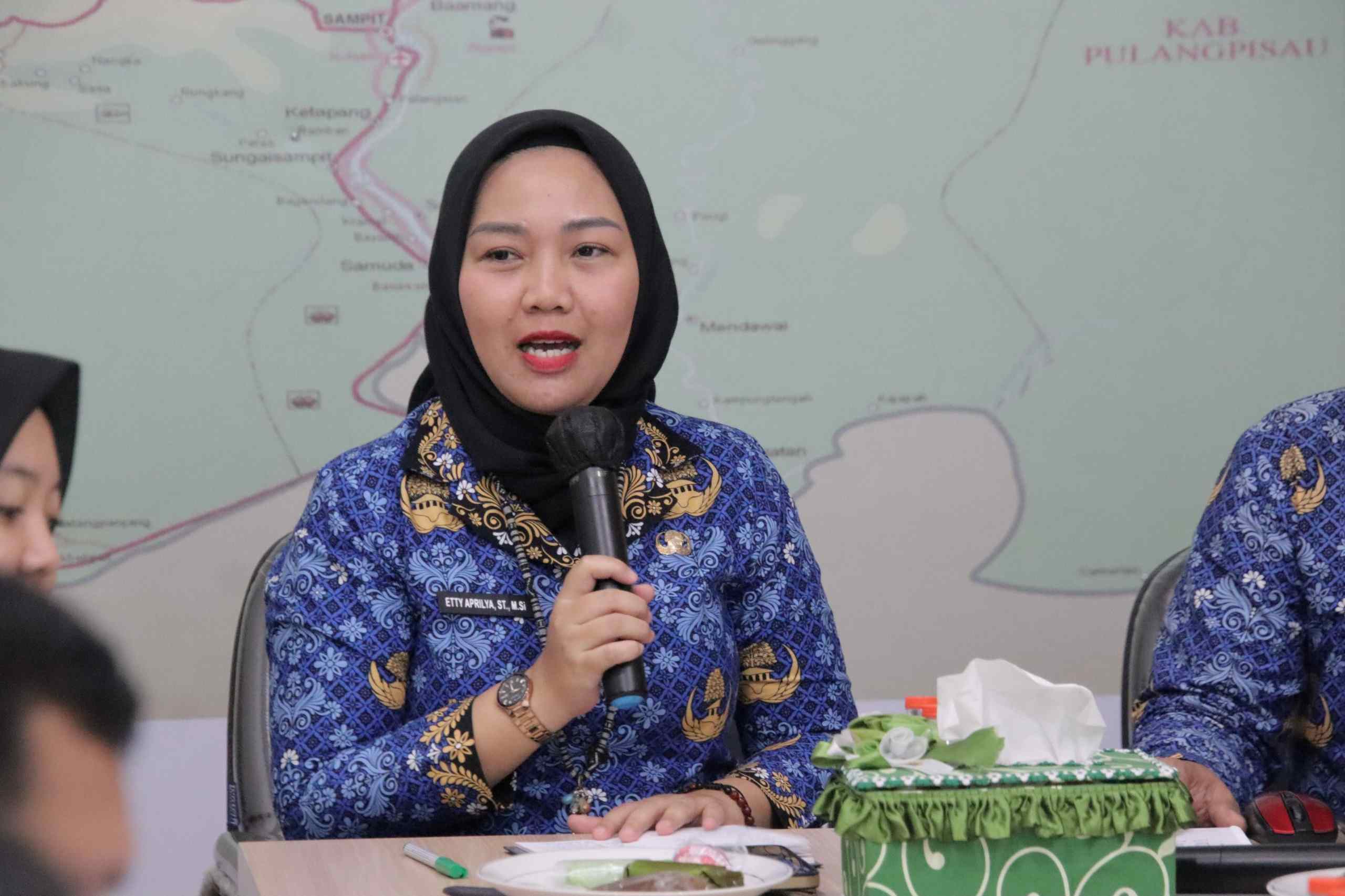 Dinas PMD Prov. Kalteng Terima Kunjungan BPBD Prov. Kalteng, Bahas Ketangguhan Desa dalam Penanggulangan Bencana