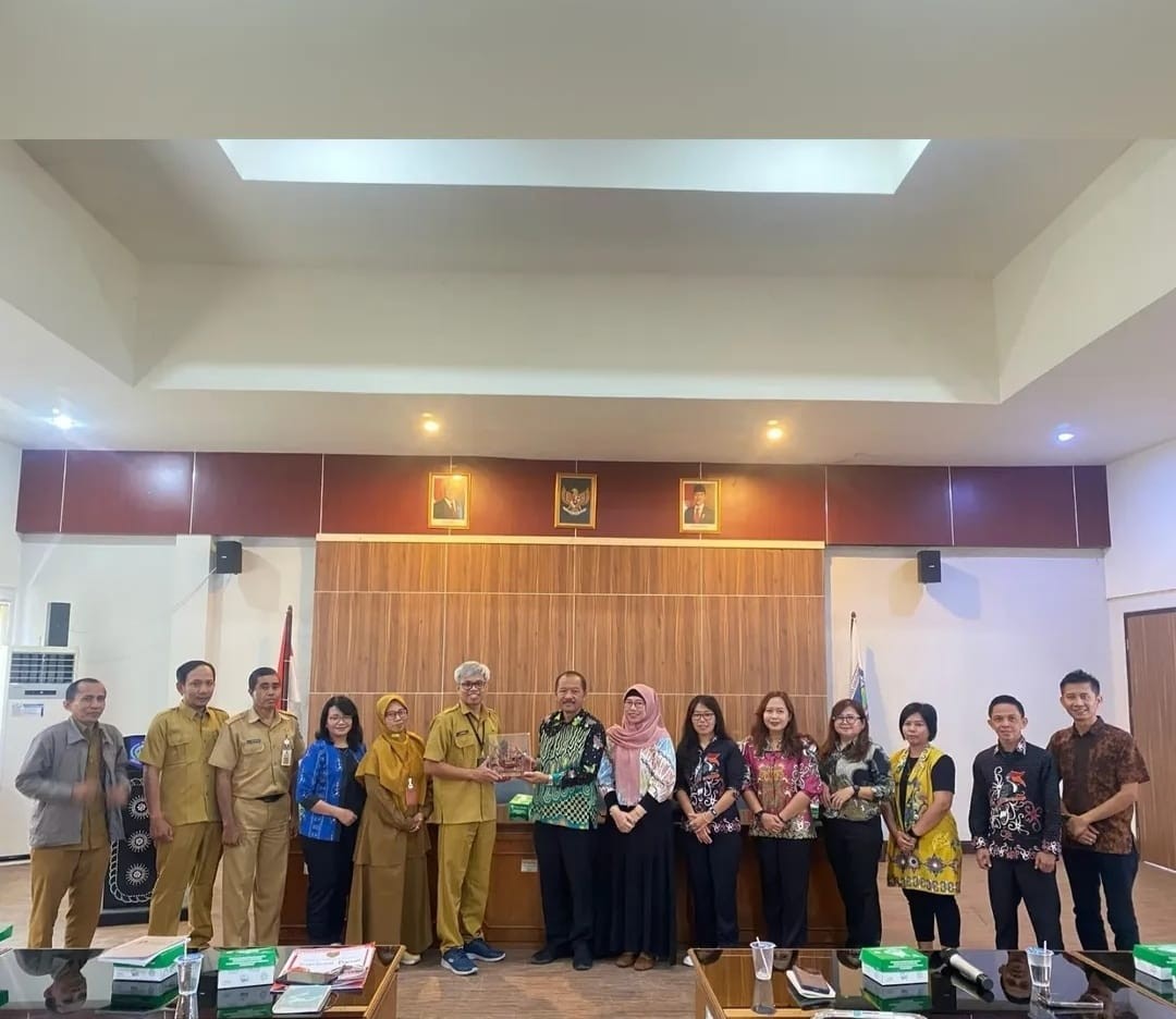 Inspektorat Daerah Prov. Kalteng Lakukan Sharing Knowledge atas Reviu LKPD