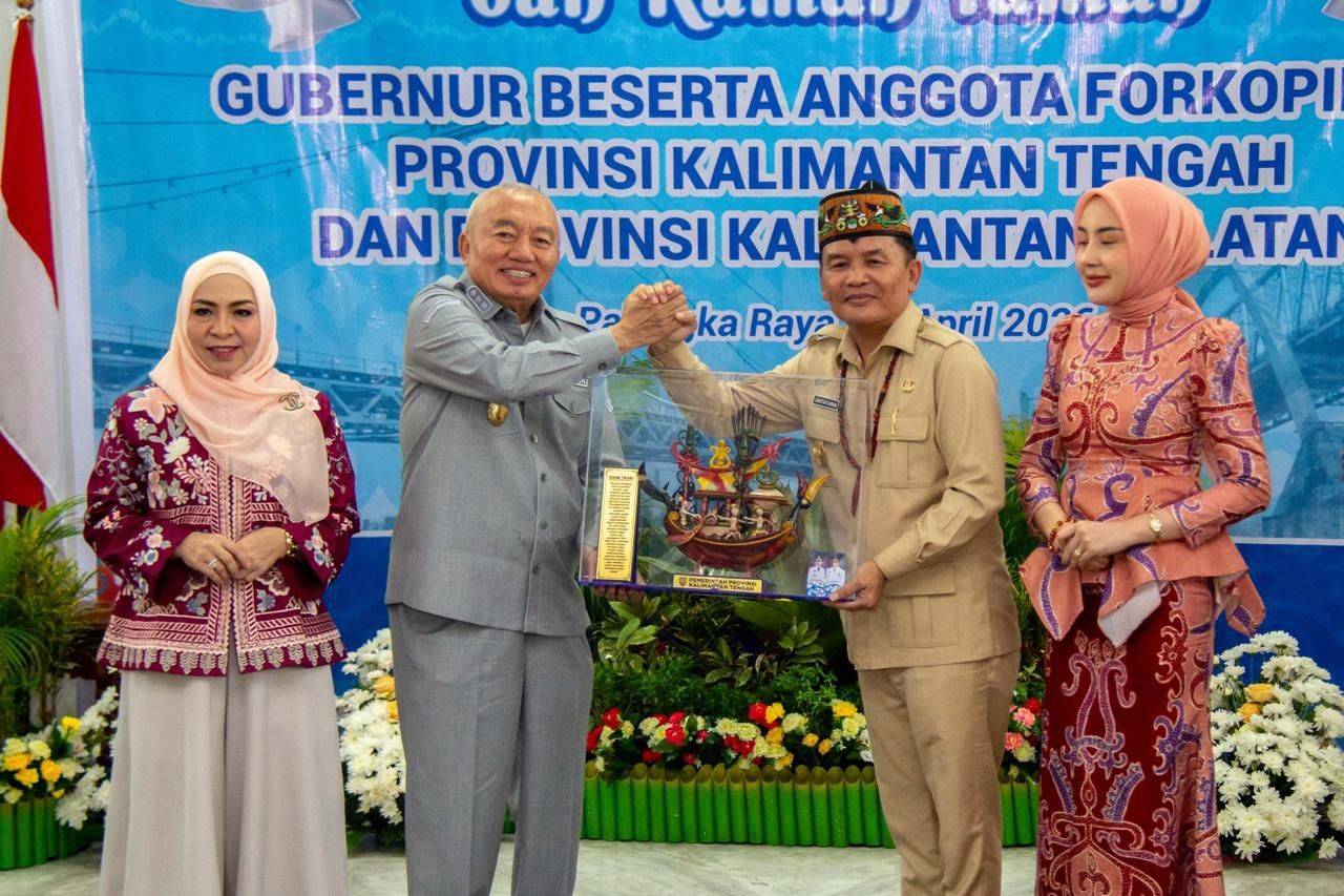 Gubernur Kalteng Sambut Kunjungan Gubernur Kalsel, Perkuat Sinergi Pembangunan Regional