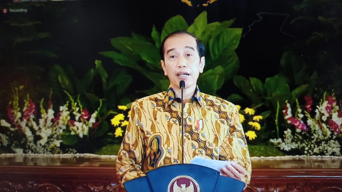 Sekretaris Daerah Kalteng Hadiri Rakor Kepala Daerah seluruh Indonesia Tahun 2021