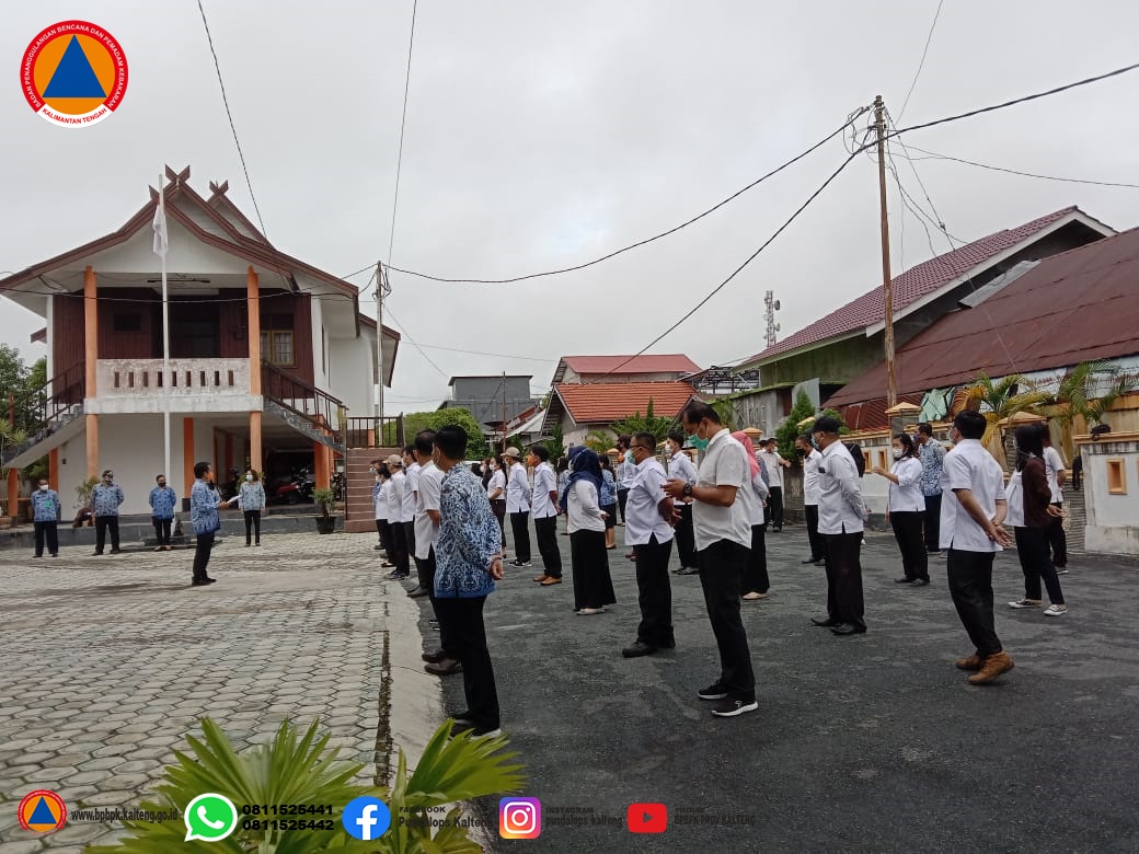 Karyawan dan Karyawati di Lingkup BPBPK Prov Kalteng Kembali Aktif Bekerja