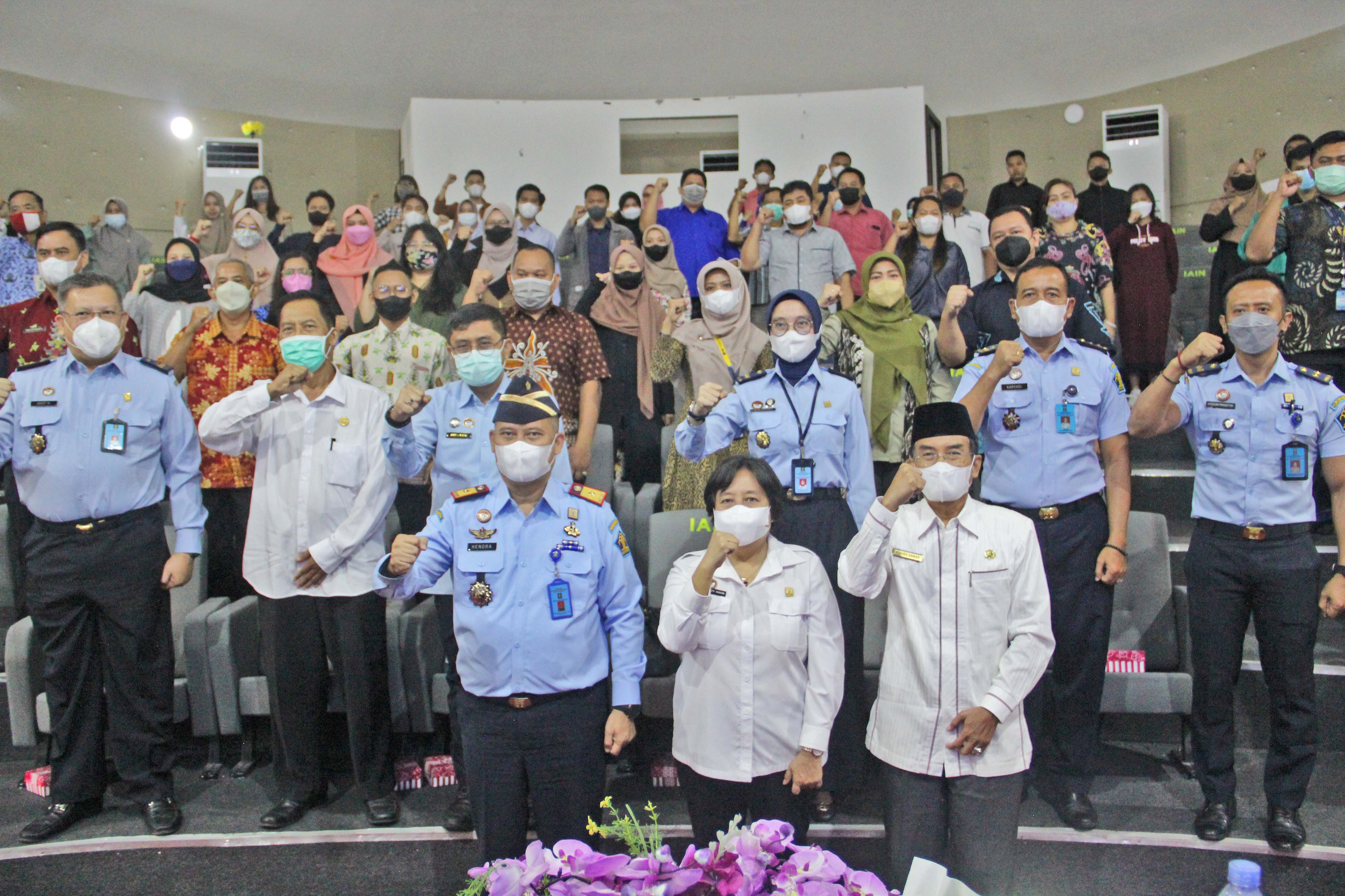 Kanwil Kemenkumham Kalteng Gelar Mobile Intellectual Property Clinic dan Resmikan Sentra Kekayaan Intelektual IAIN Palangka Raya