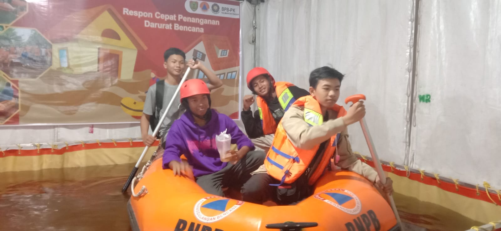 BPBPK Prov. Kalteng Pamerkan Sarpras Penanggulangan Bencana di Kalteng Expo 2023