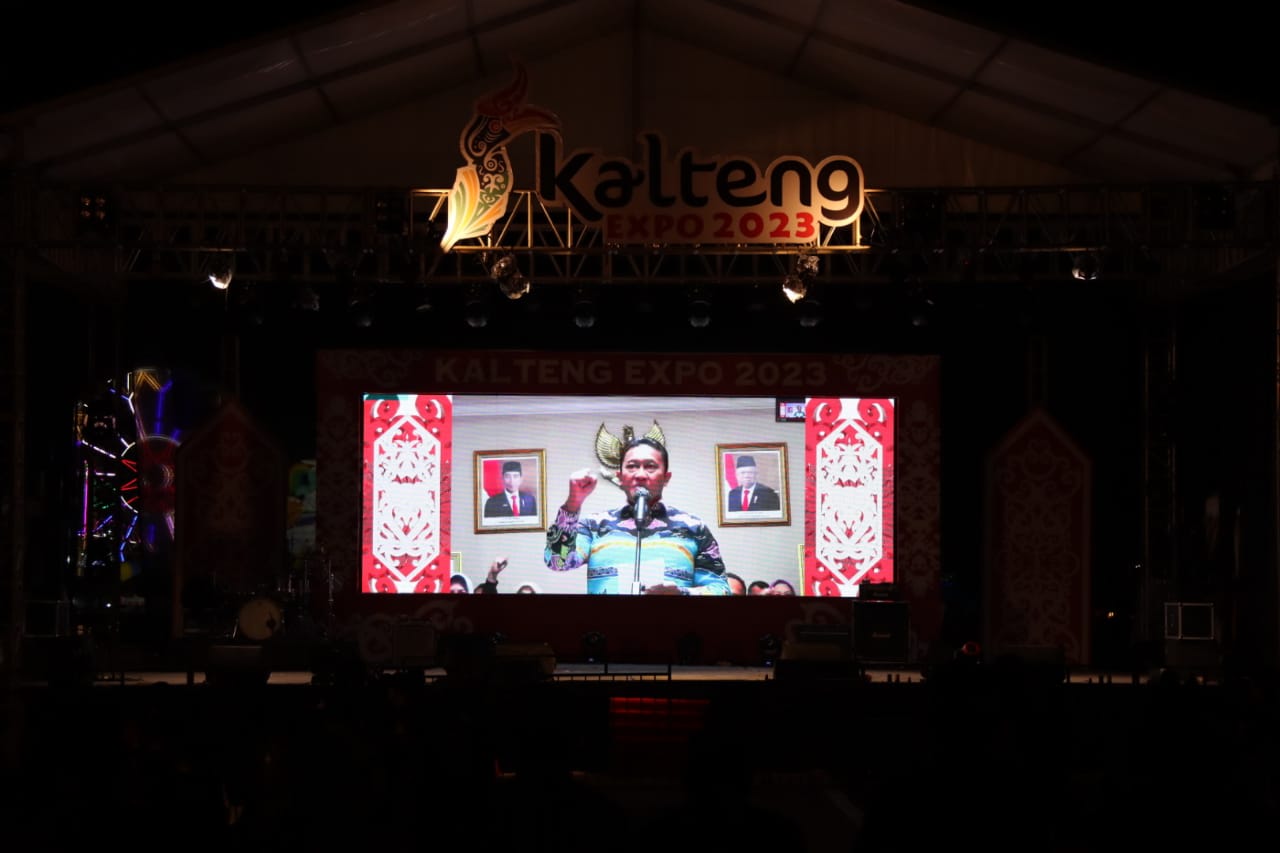 Buka Kalteng Expo 2023, Wagub Edy Pratowo Harapkan Dapat Berikan Kemajuan Bagi Pelaku Usaha UMKM dan IKM Kalteng