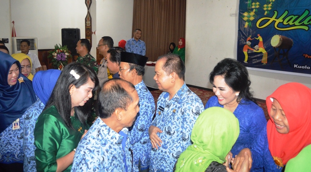 Halalbihalal Gabungan TP PKK dan GOW Kabupaten Kapuas