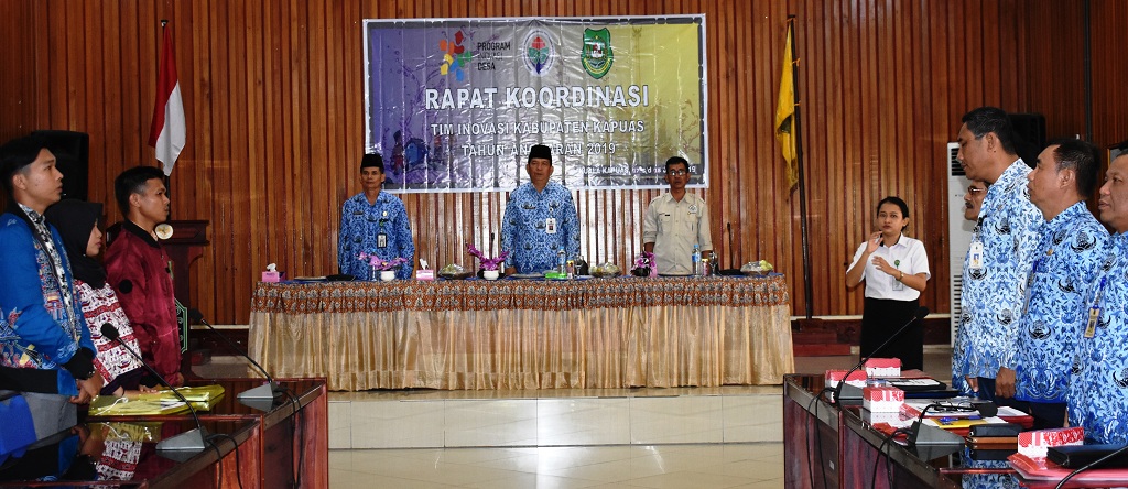 Pelaksanaan Rapat Tim Inovasi Kabupaten Kapuas