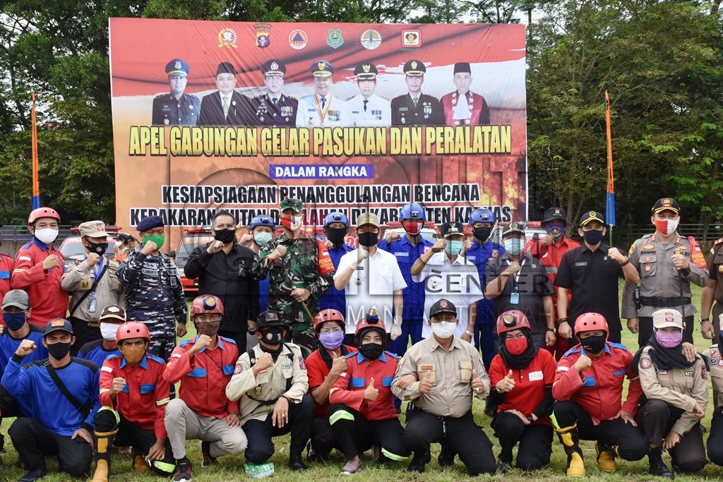 Ben Jadi Irup Apel Gabungan Gelar Pasukan