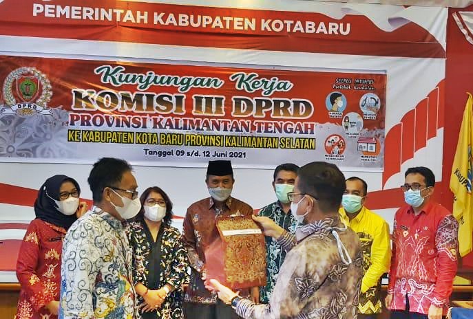 Komisi III DPRD Kalteng Kaji Banding ke Kotabaru