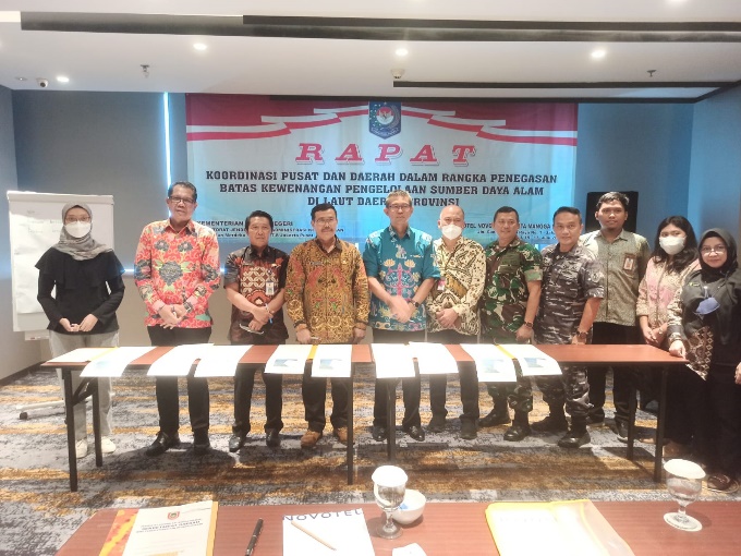 Pemprov Kalteng Bahas Batas Kewenangan Pengelolaan SDA di Laut Daerah Provinsi bersama Kemendagri dan Provinsi Tetangga