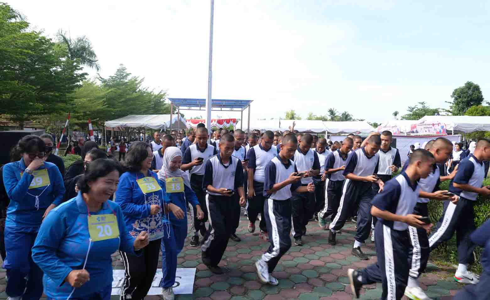 Libatkan 1.000 Pelajar Kota Palangka Raya, Pemprov. Kalteng Gelar Penggerakan Massa Aksi Bergizi
