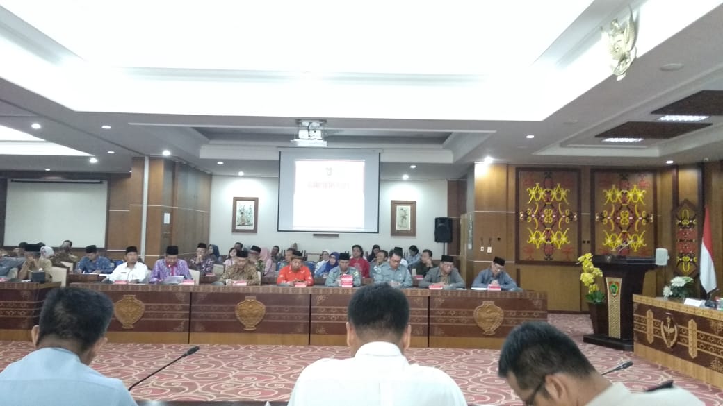 Kakanwil Kemenkumham Kalteng Hadiri Rakor Persiapan Penyelenggaraan Ibadah Haji Tahun 2018