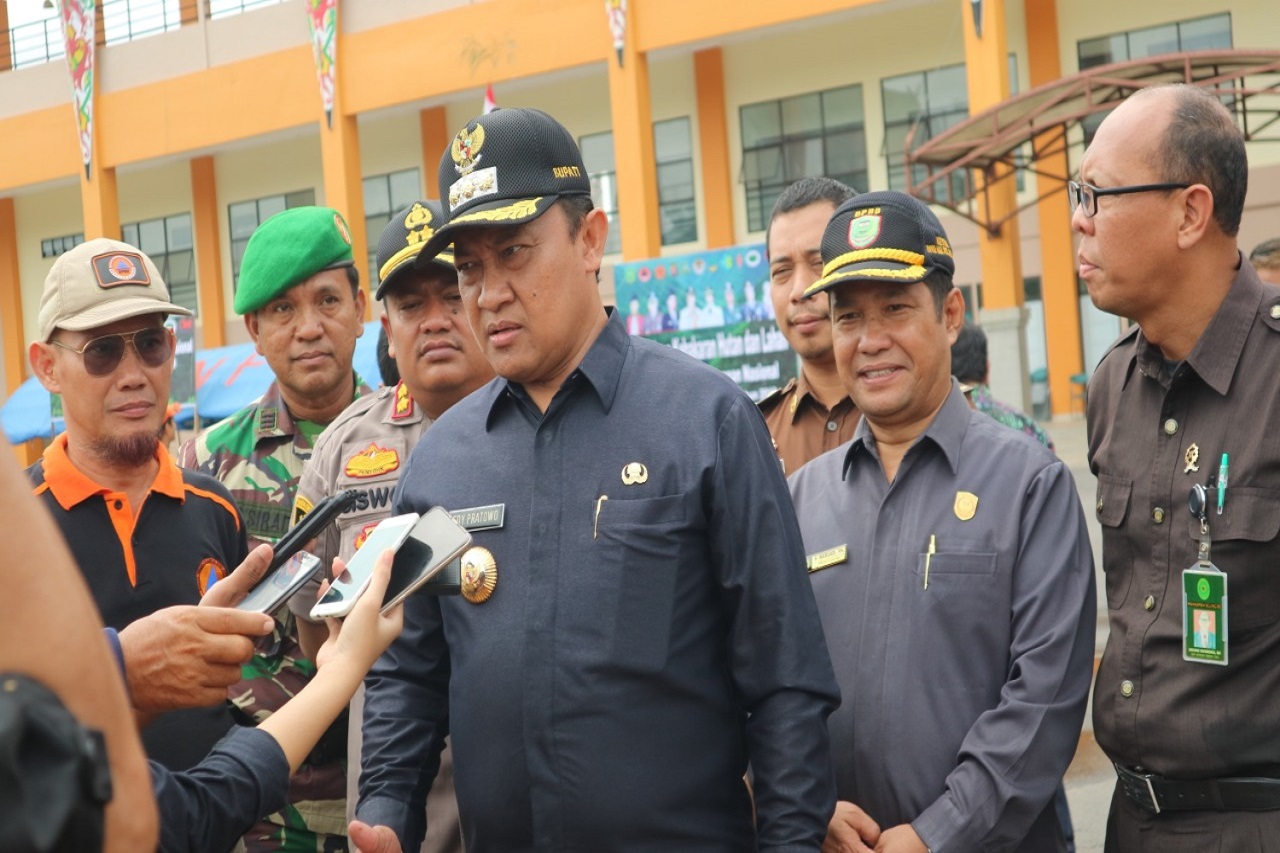 Cegah Karhutla, Pemkab Pulang Pisau Siapkan Dana 1 Miliar