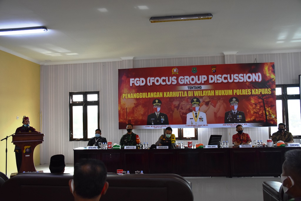 Wakil Bupati Kapuas Harapkan 2020 Kabupaten Kapuas Bebas Asap