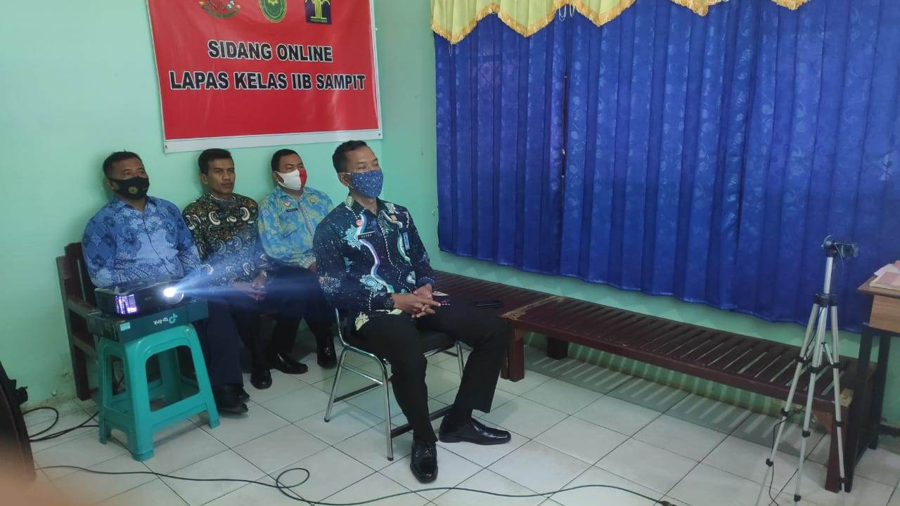 Kalapas Sampit Ikuti Penguatan Kegiatan Kerja Dan Produksi Guna Wujudkan Resolusi Pemasyarakatan Tahun 2020