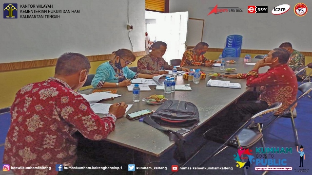 Penuhi Hak WBP, Lapas Palangka Raya Gelar Sidang TPP