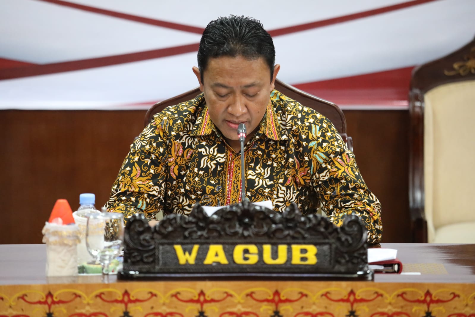 Ikuti Rakor PPKM, Wagub Sampaikan Laporan Terkini di Kalteng