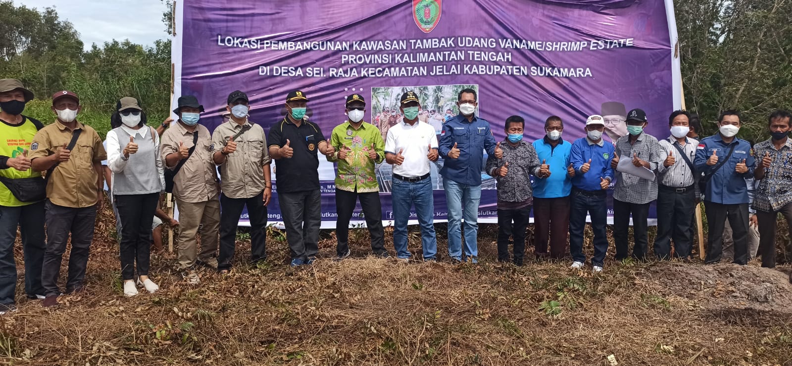 Gubernur Yakin Program Kawasan Klaster Tambak Udang Vaname Mampu Dongkrak Pertumbuhan Ekonomi dan PAD Kalteng