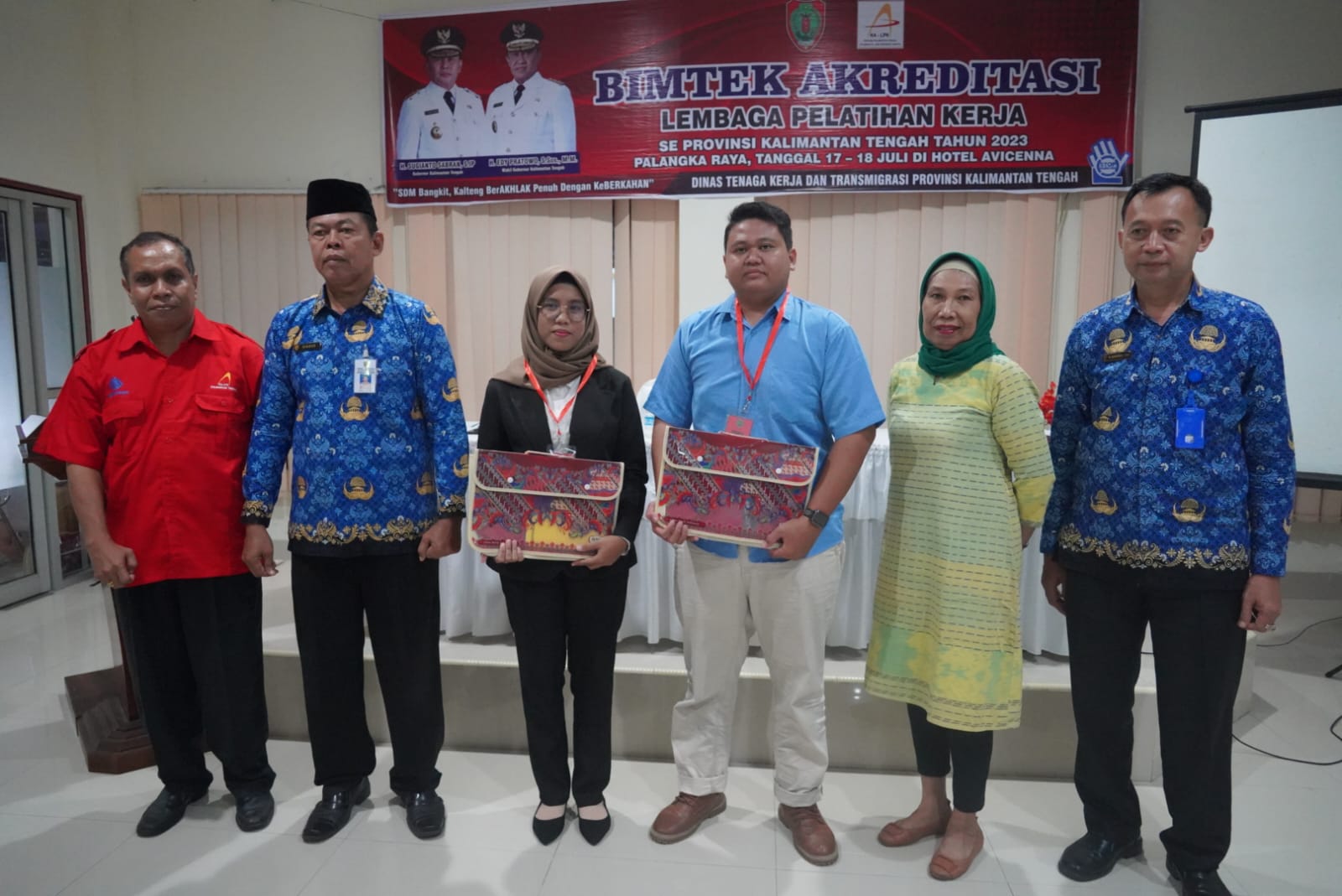 Plh. Kepala Disnakertrans Buka Bimbingan Teknis Akreditasi Lembaga Pelatihan Kerja Tahun 2023