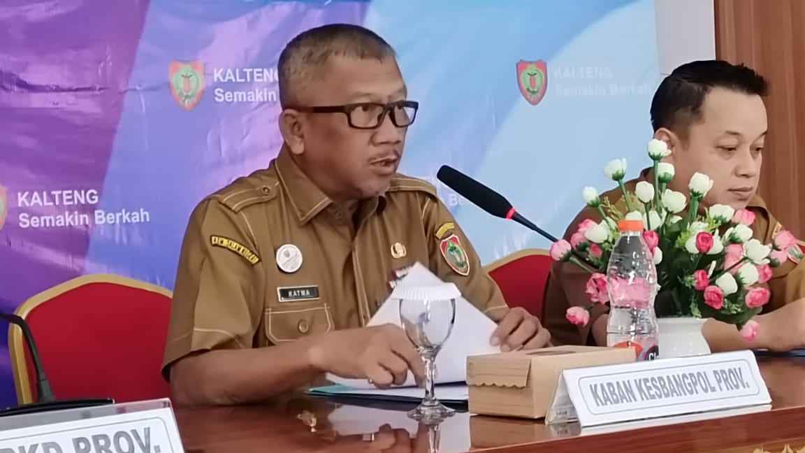 Pemprov Kalteng Gelar Rapat Gerakan Pembagian Bendera Merah Putih Tahun 2024