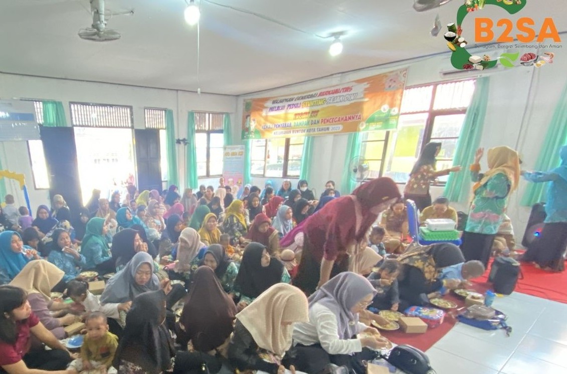 Dishanpang Prov. Kalteng Adakan Sosialisasi Konsumsi Pangan B2SA di Kab. Barsel
