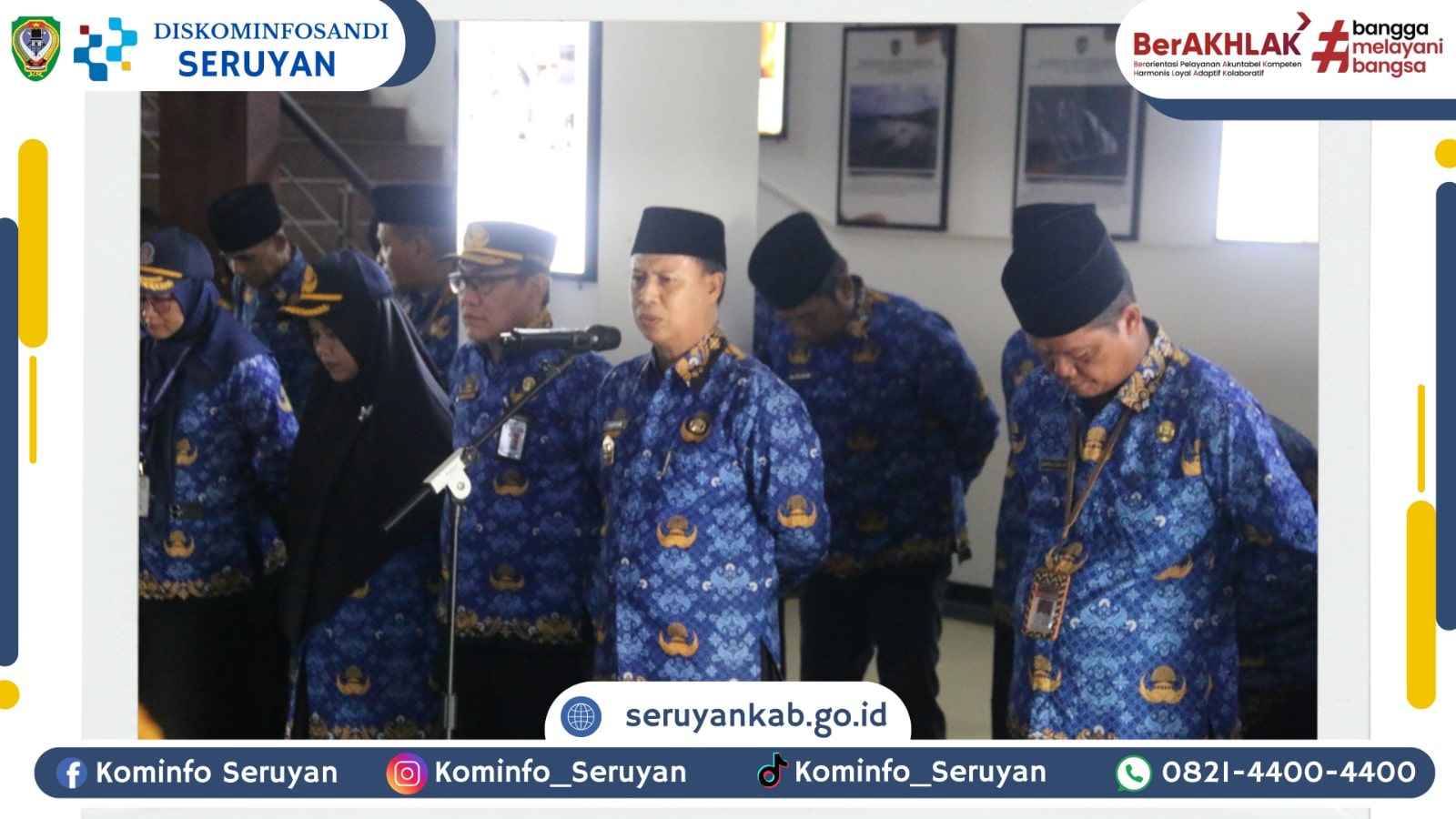 Wakil Bupati Seruyan Tekankan Pentingnya Disiplin ASN dalam Apel Kesadaran Nasional