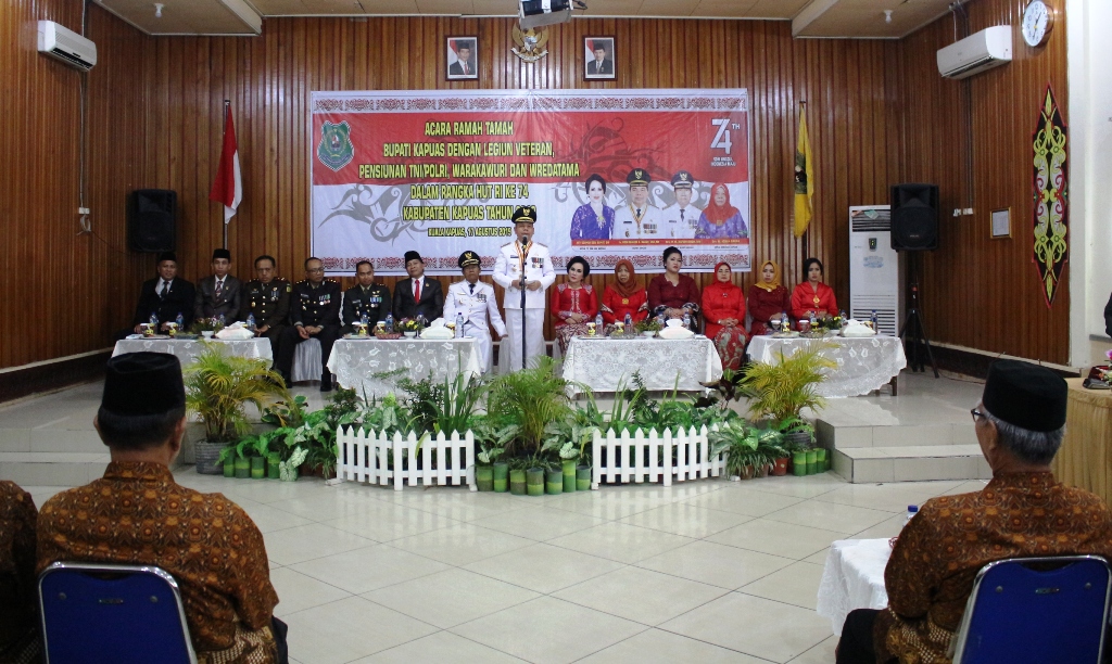 Ramah Tamah Bupati Kapuas dengan Veteran