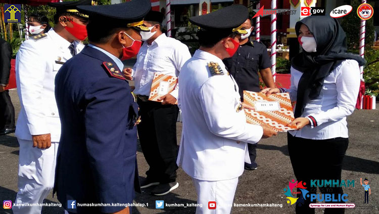 Bupati Katingan Berikan RU 2020 kepada WBP LPN Kasongan