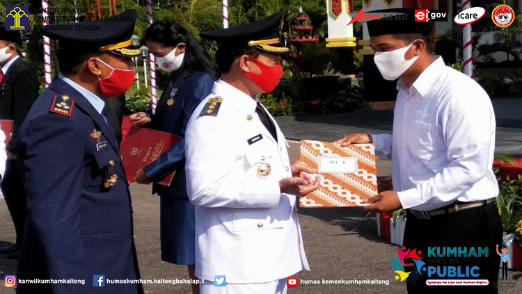 Bupati Katingan Berikan RU 2020 kepada WBP LPN Kasongan