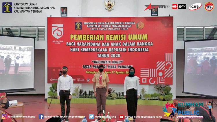 Kepala Rupbasan Ikuti Kegiatan Pemberian Remisi Umum HUT RI