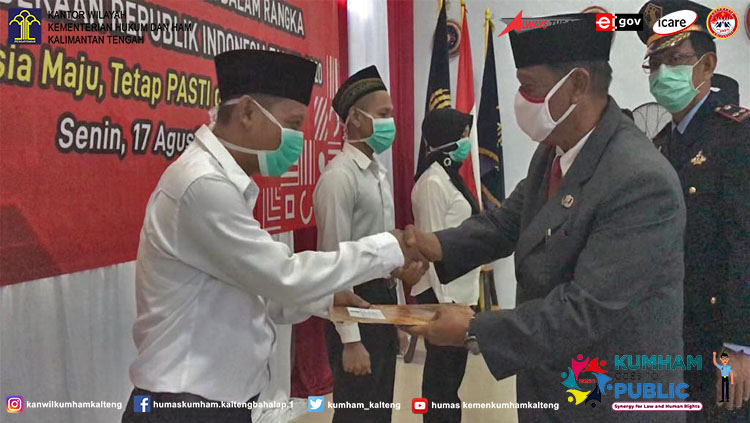 HUT RI, 303 Napi Lapas Pangkalan Bun Dapatkan Remisi 