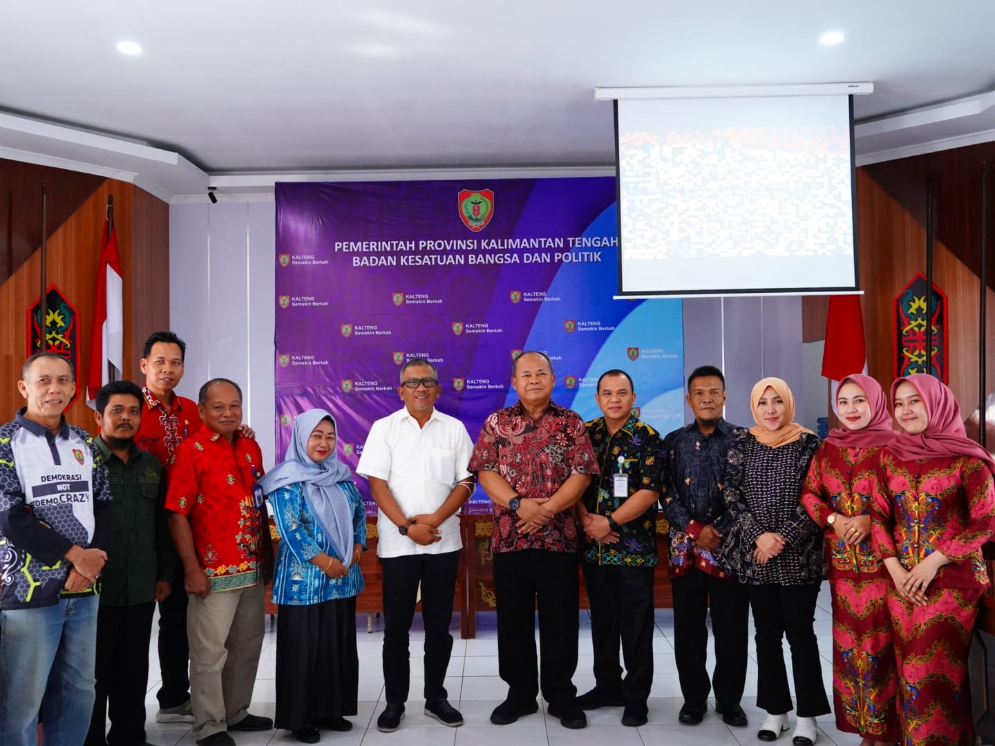 Badan Kesbangpol Prov. Kalteng Gelar Rakor Usulan Permohonan Kenaikan Besaran Keuangan untuk Partai Politik