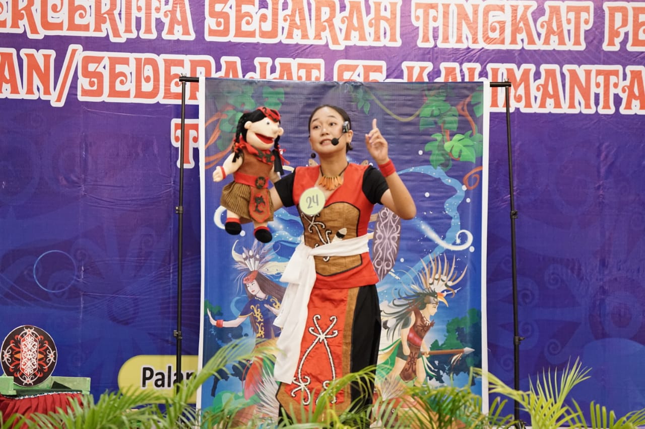 Pejuang Wanita Tanah Dayak Diangkat Lewat Lomba Bercerita Sejarah