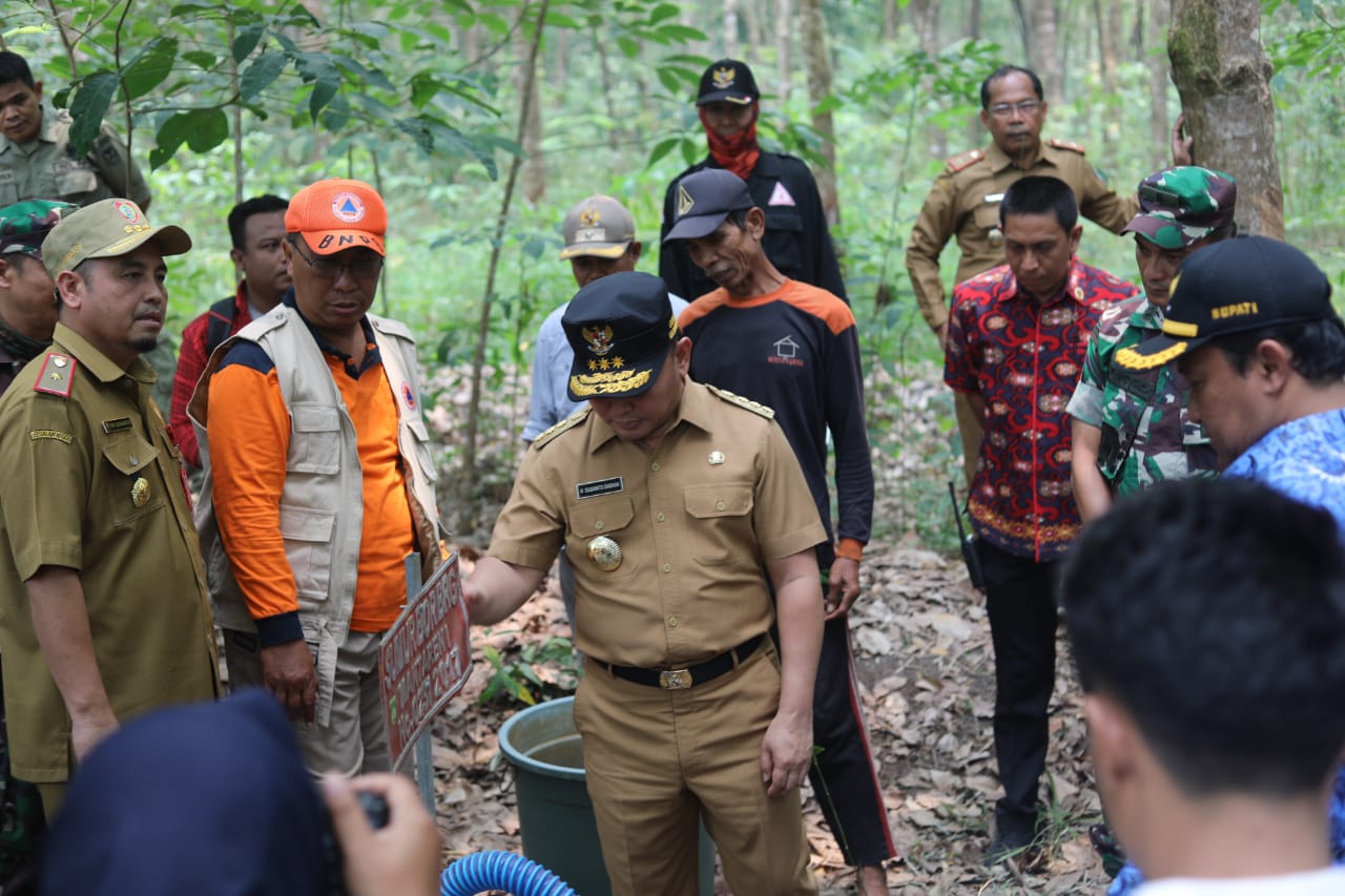 Pastikan Pasokan Air Tersedia, Gubernur Kalteng Tinjau Sumur Bor di Desa Mantaren I, Pulang Pisau