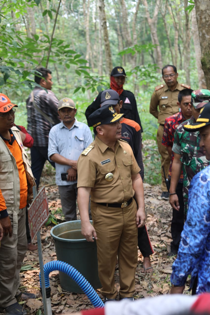 Pastikan Pasokan Air Tersedia, Gubernur Kalteng Tinjau Sumur Bor di Desa Mantaren I, Pulang Pisau