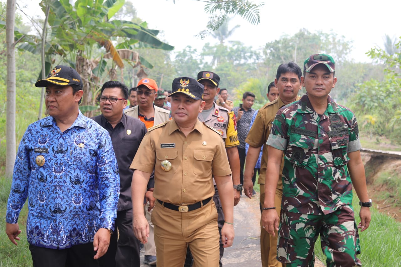 Pastikan Pasokan Air Tersedia, Gubernur Kalteng Tinjau Sumur Bor di Desa Mantaren I, Pulang Pisau