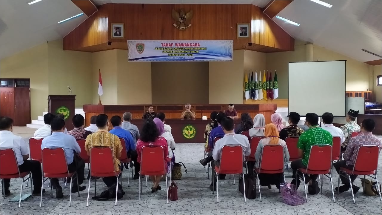 25 Calon Anggota Komisi Informasi Ikuti Tahap Wawancara