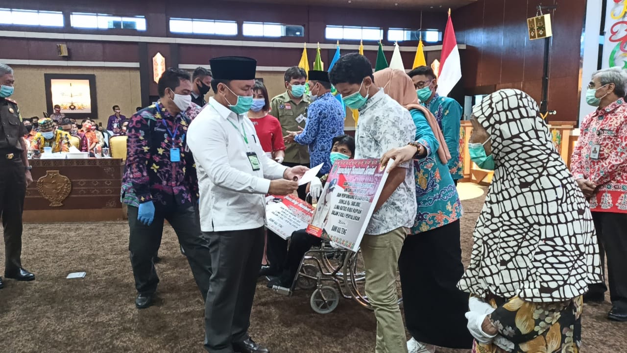 Gubernur H. Sugianto Sabran Pimpin Rapat Kerja Penyelenggaraan Pemerintah Desa Se-Kalteng Tahun 2020 