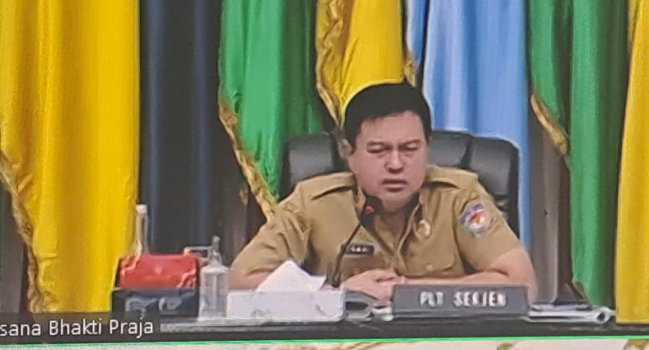 Hadiri Rakor Inflasi Daerah, Sahli Yuas Elko Sebut Inflasi Kalteng Urutan 4 Terendah Nasional