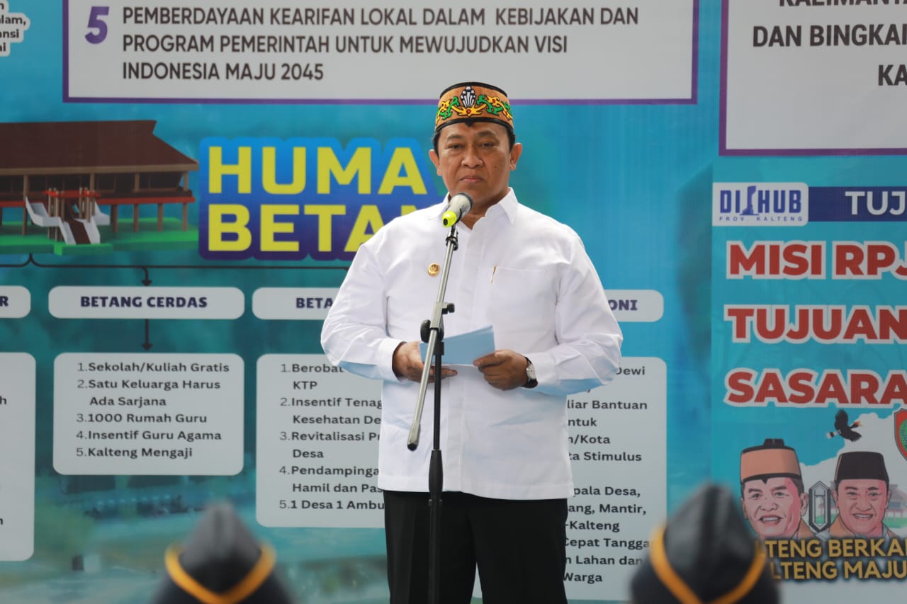 Wakil Gubernur Kalteng Hadiri Peringatan Harhubnas 2025: Tekankan Peran Strategis Transportasi untuk Masa Depan Bangsa