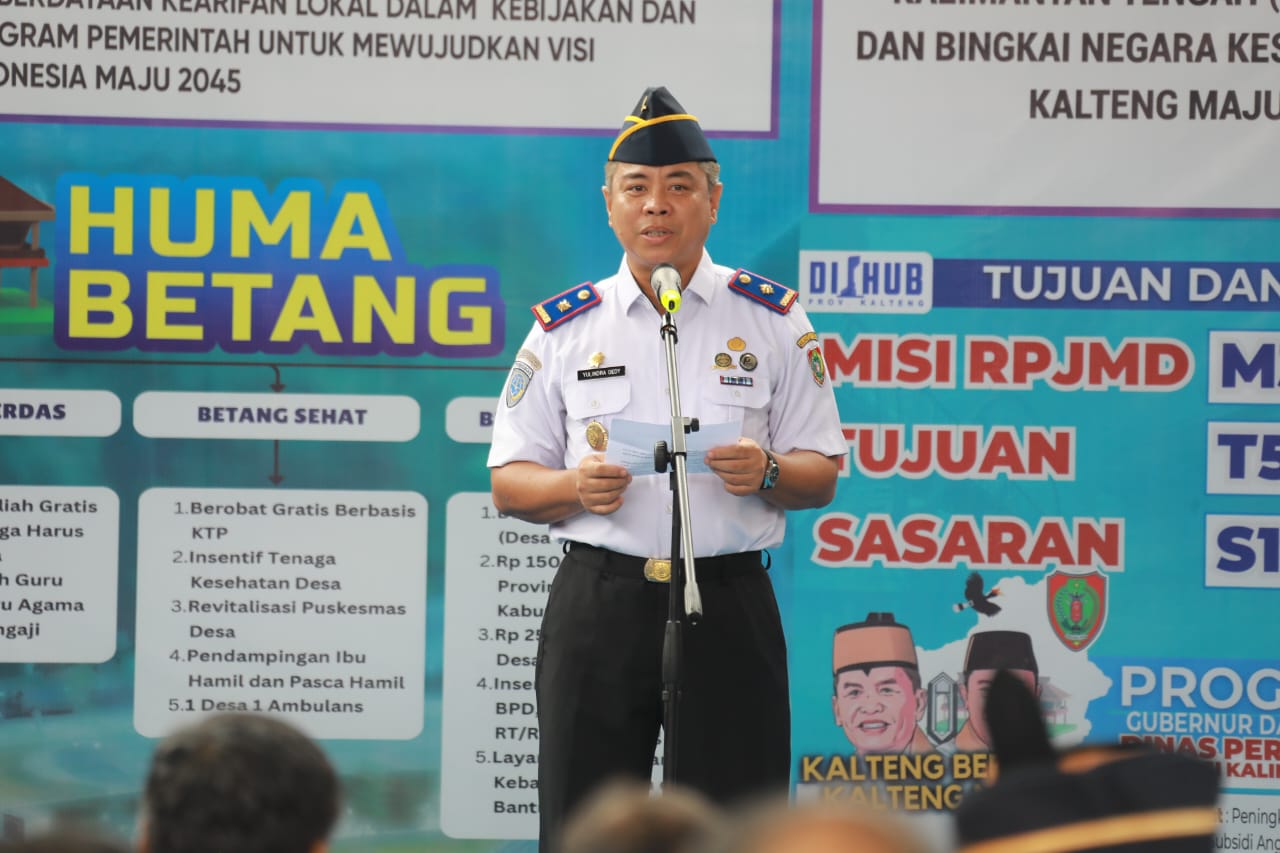 Wakil Gubernur Kalteng Hadiri Peringatan Harhubnas 2025: Tekankan Peran Strategis Transportasi untuk Masa Depan Bangsa