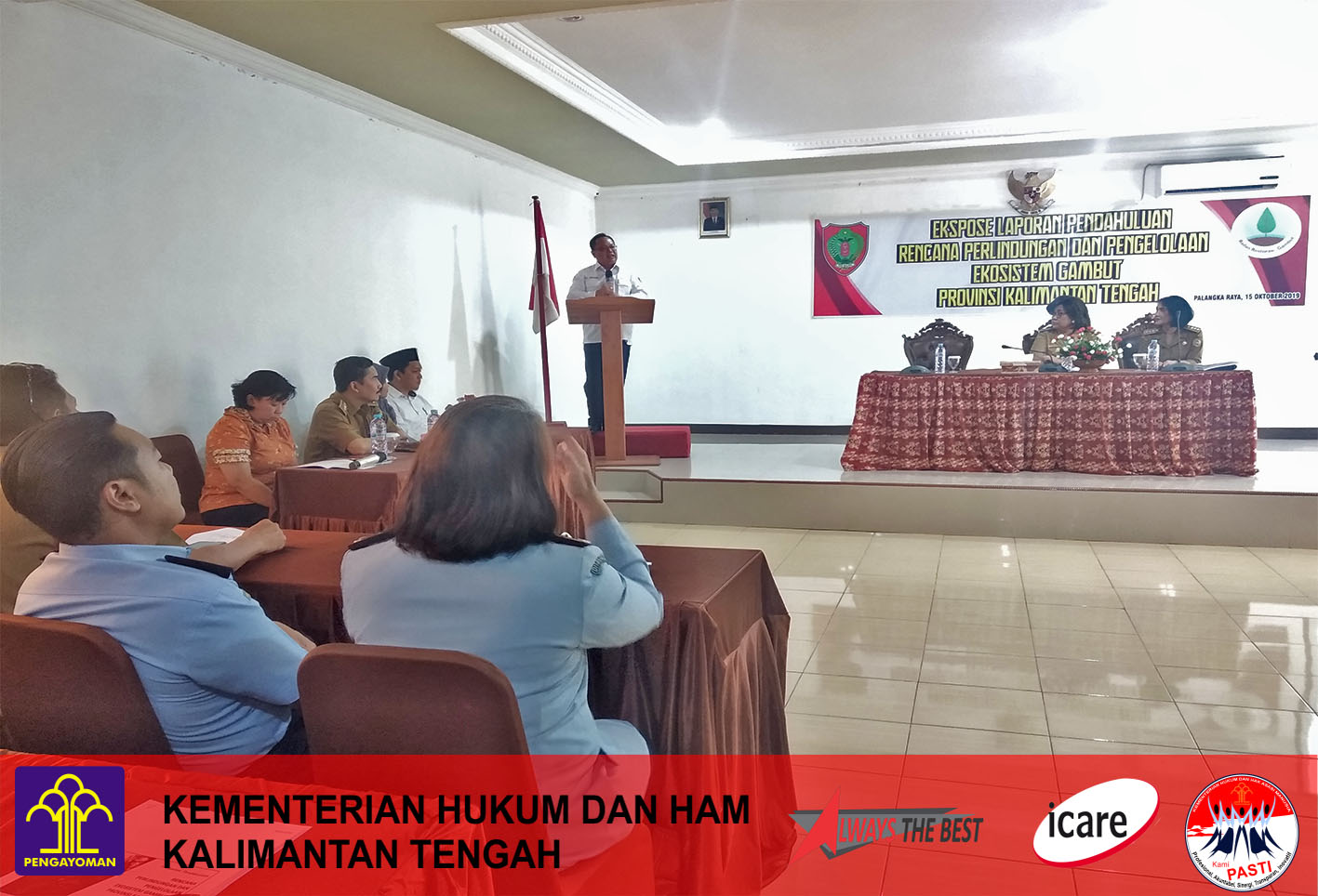 Kanwil Kalteng Ikuti Rapat Penyampaian Laporan Pendahuluan Penyusunan RPPEG
