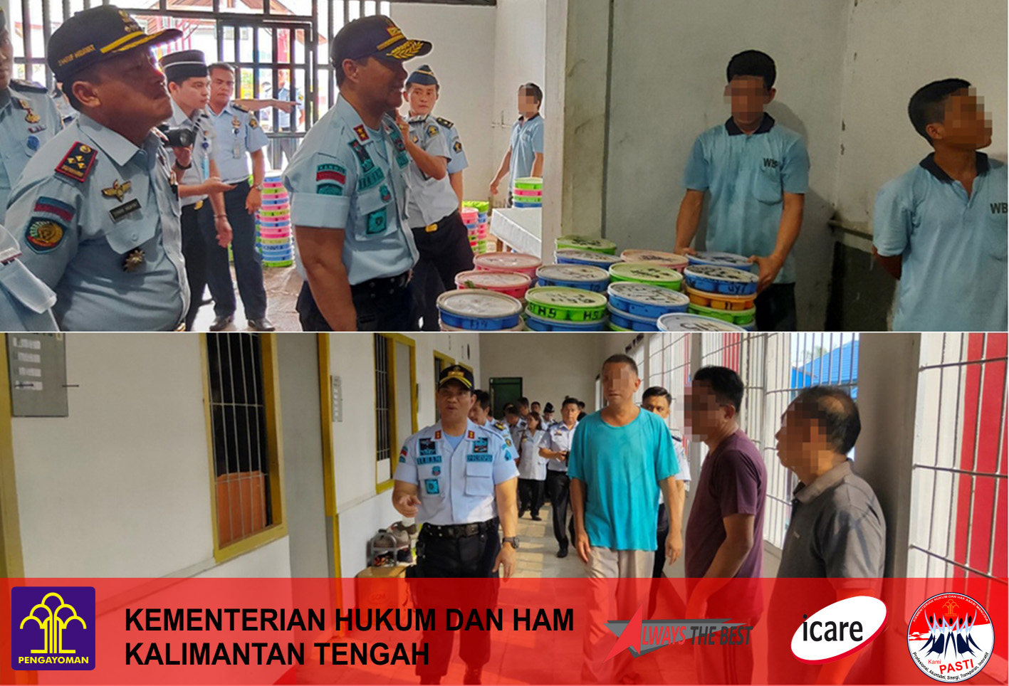 Kakanwil Berikan Arahan Kepada Pegawai Lapas dan LPKA Palangka Raya