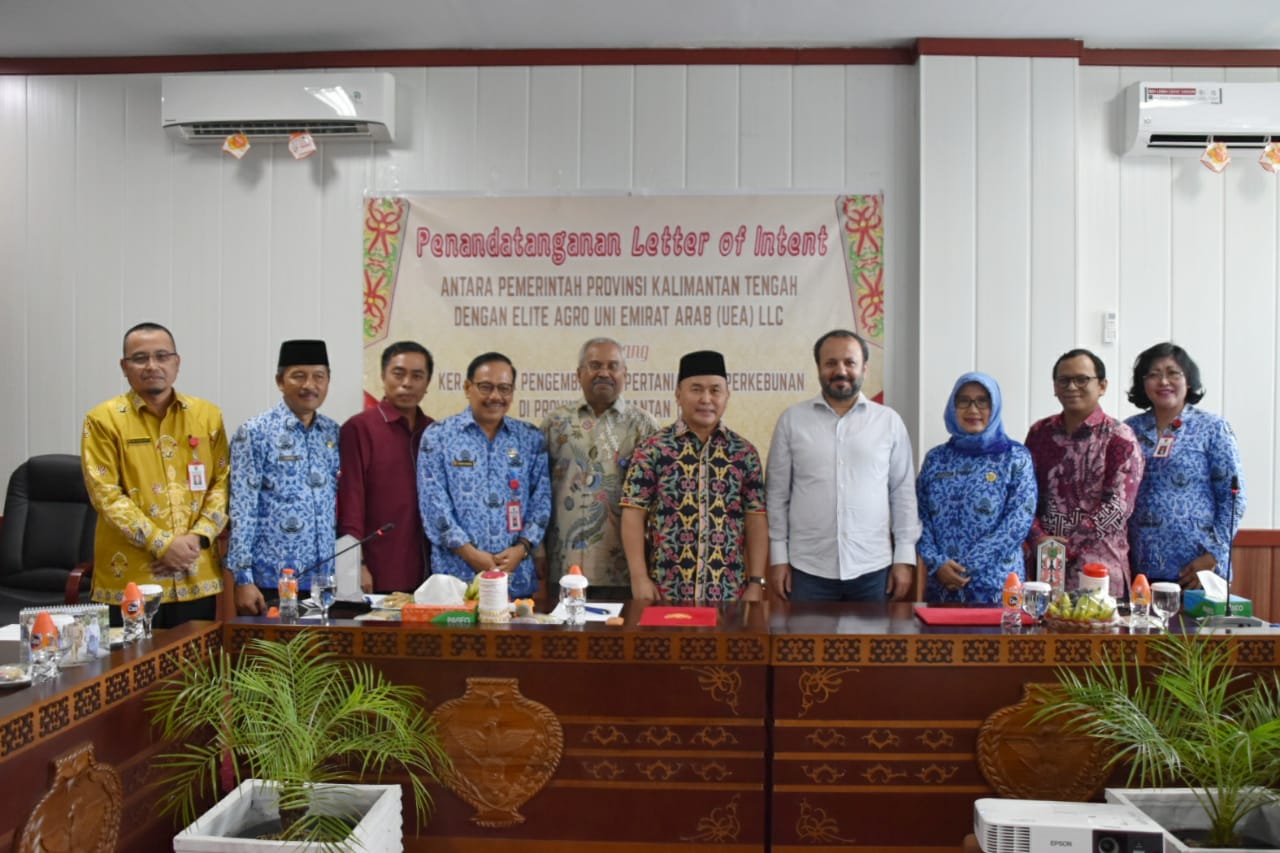 Gubernur Sugianto Instruksikan Investasi Pertanian dan Perkebunan UEA di Kalteng Libatkan Masyarakat