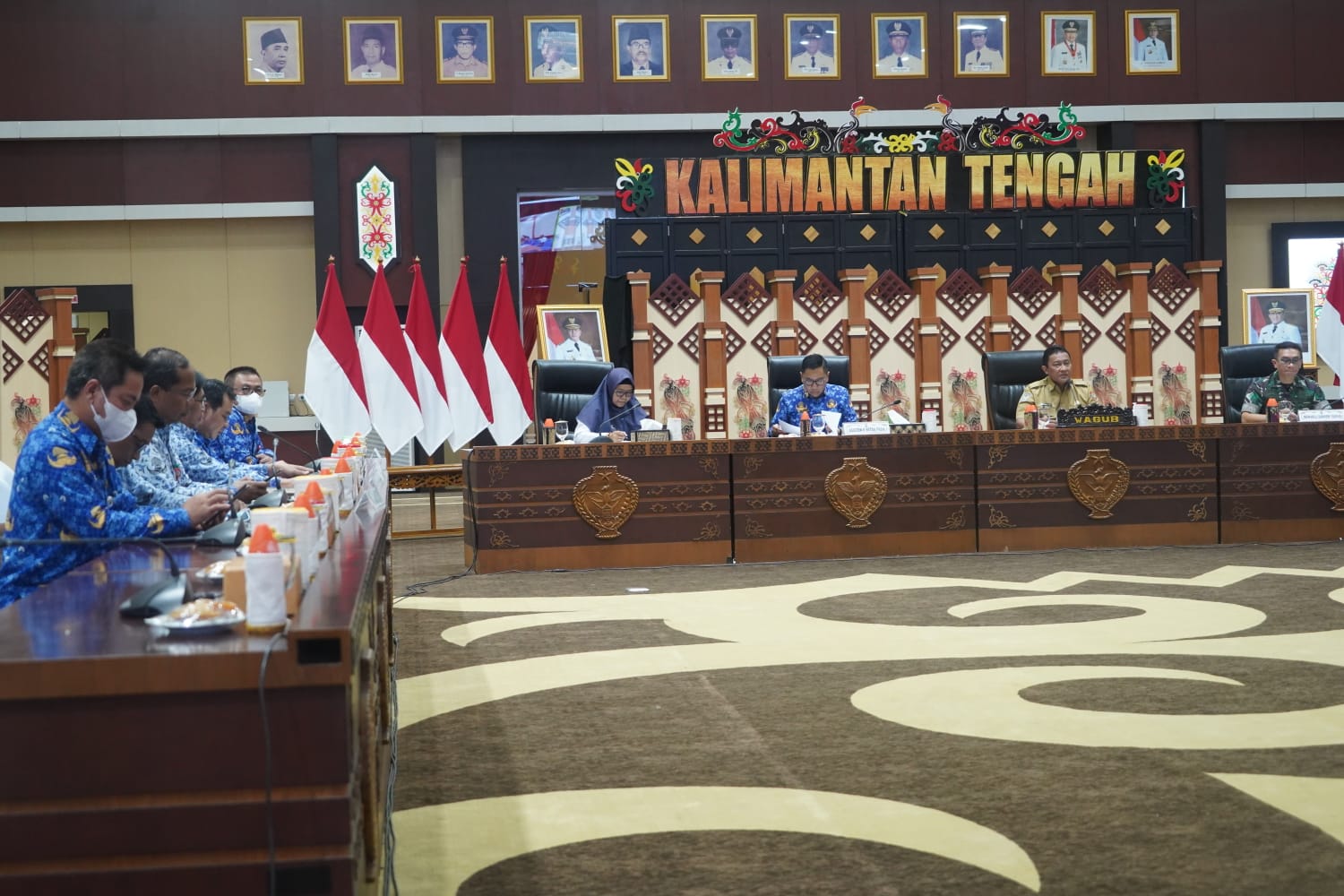 Banjir di Sebagian Wilayah Kalteng, Wagub Edy Pratowo Sampaikan Arahan Gubernur 