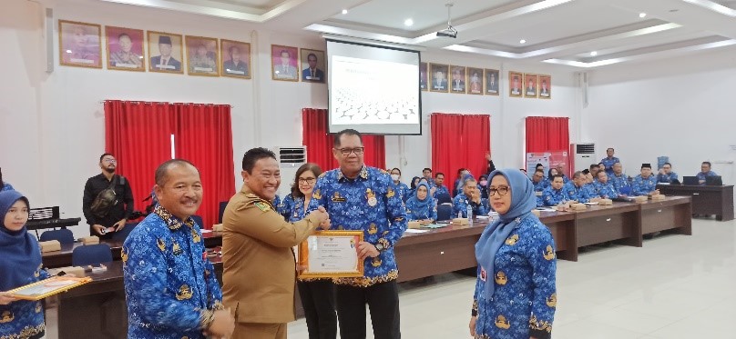 Dislutkan Prov. Kalteng Raih Penghargaan Terbaik II SAKIP Tahun 2022