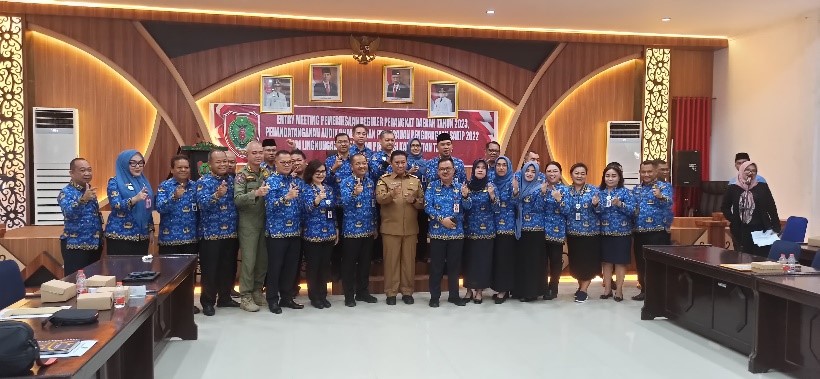 Dislutkan Prov. Kalteng Raih Penghargaan Terbaik II SAKIP Tahun 2022