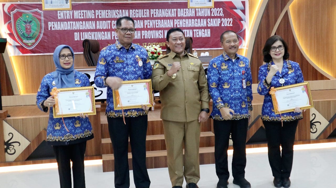 SAKIP Dinas P3APPKB Pemprov Kalteng Raih Terbaik I Kategori “A”