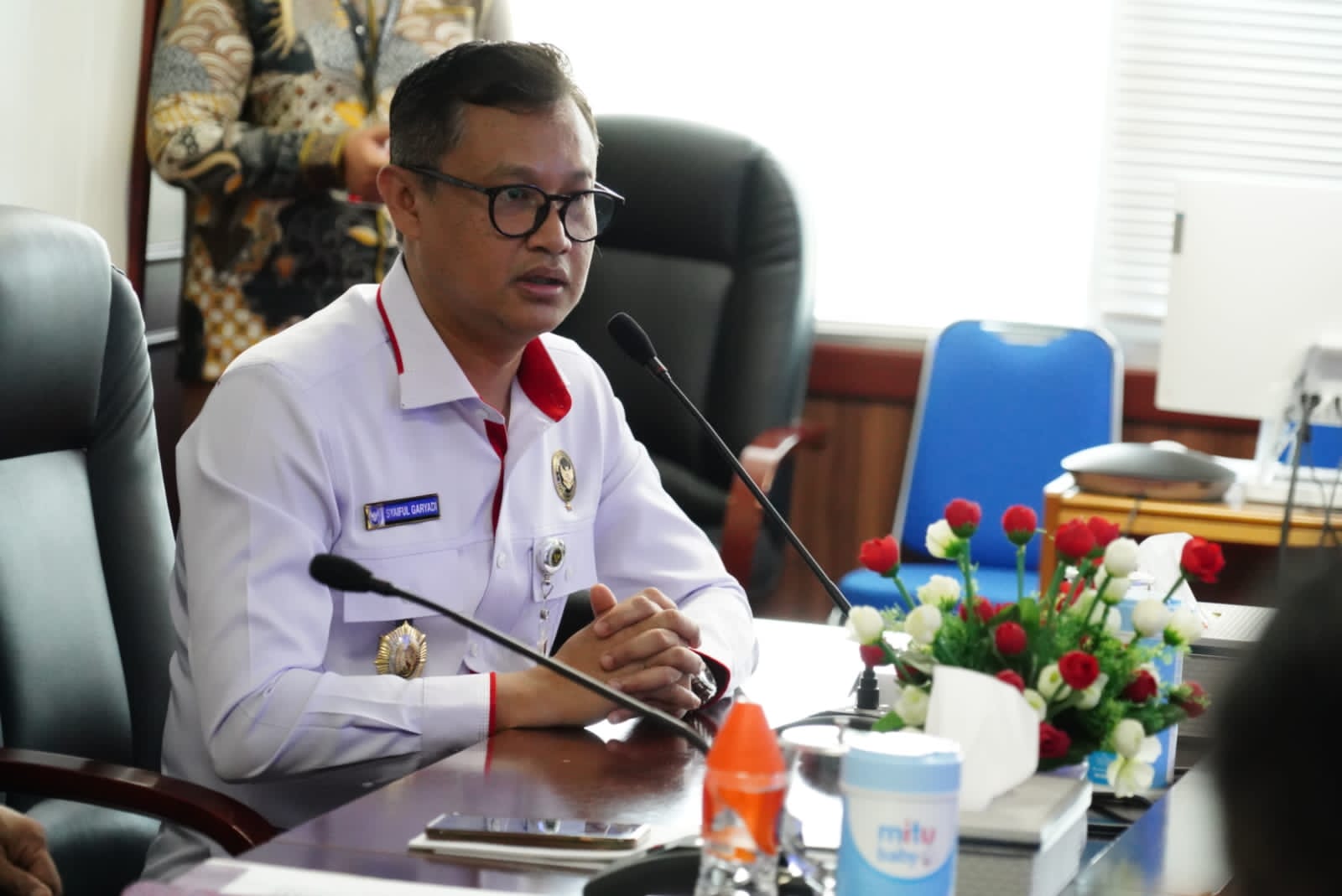 Sahli Gubernur Herson B Aden Sampaikan Peningkatan Implementasi RB Pemprov Kalteng Kepada Asdep Koordinasi Tata Kelola Pemerintahan Kemenko Polhukam