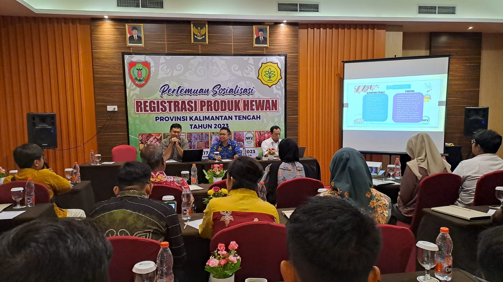 Dinas TPHP Prov. Kalteng Laksanakan Sosialisasi Registrasi Produk Hewan Tahun 2023