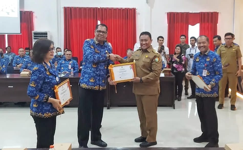 Sekretaris DPRD H. Pajarudinnoor Hadiri Entry Meeting Pemeriksaan Regular Perangkat Daerah Tahun 2023